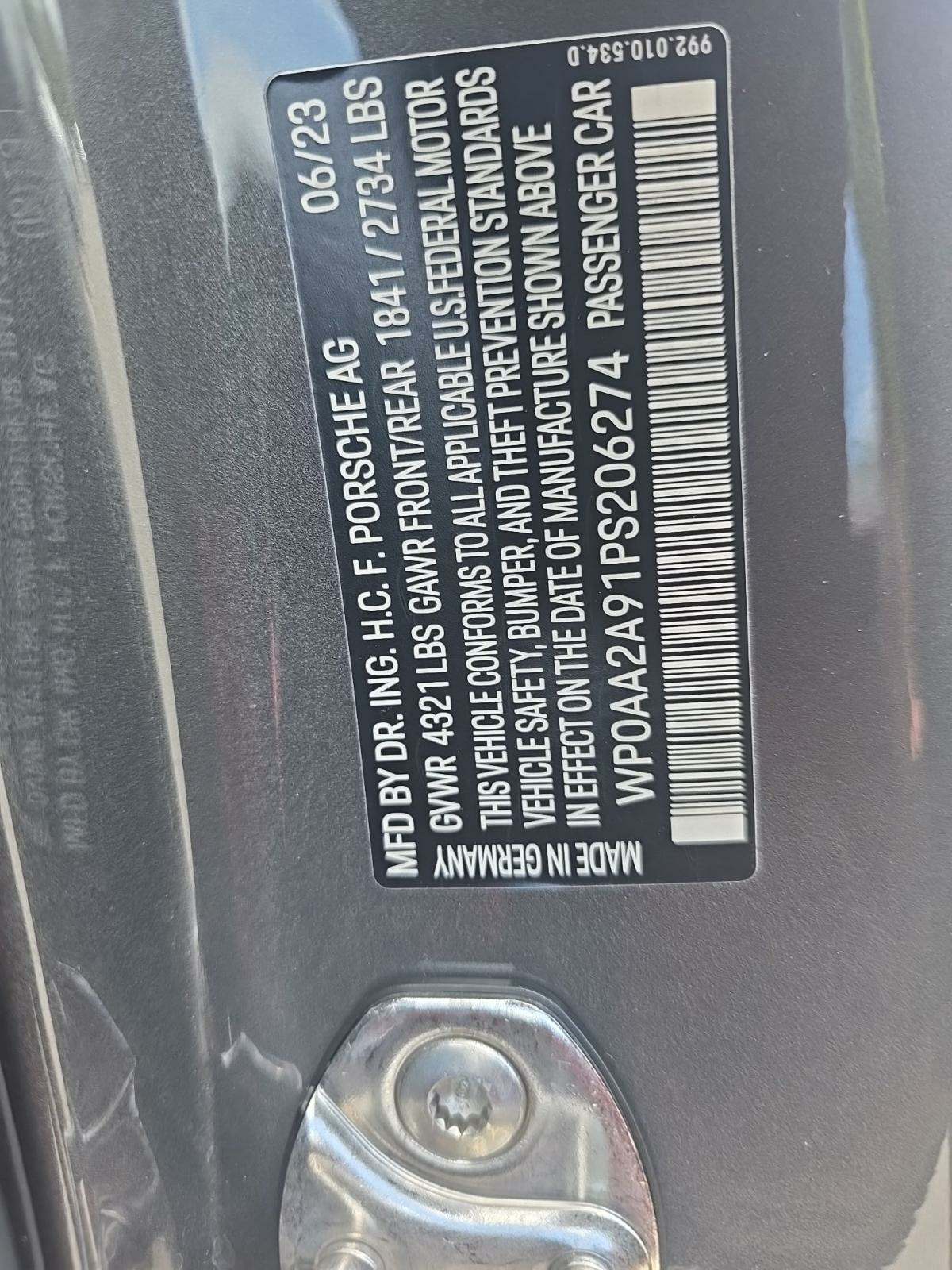 2023 Porsche 911 Carrera RWD