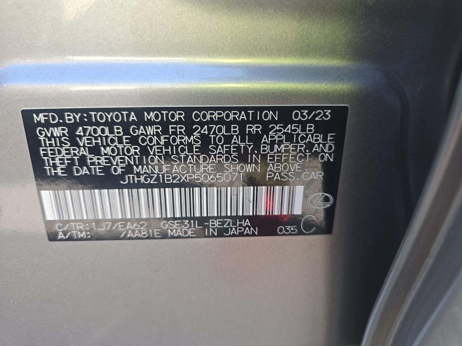 2023 Lexus IS IS 350 F SPORT RWD