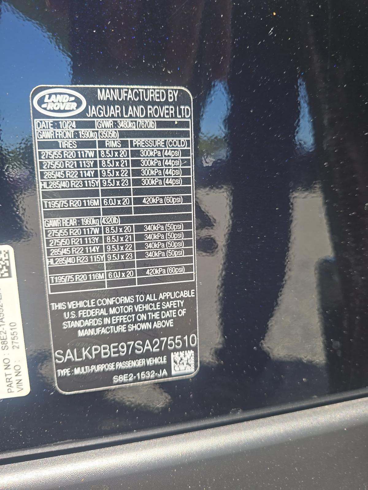 LAND ROVER RANGE ROVER - 1