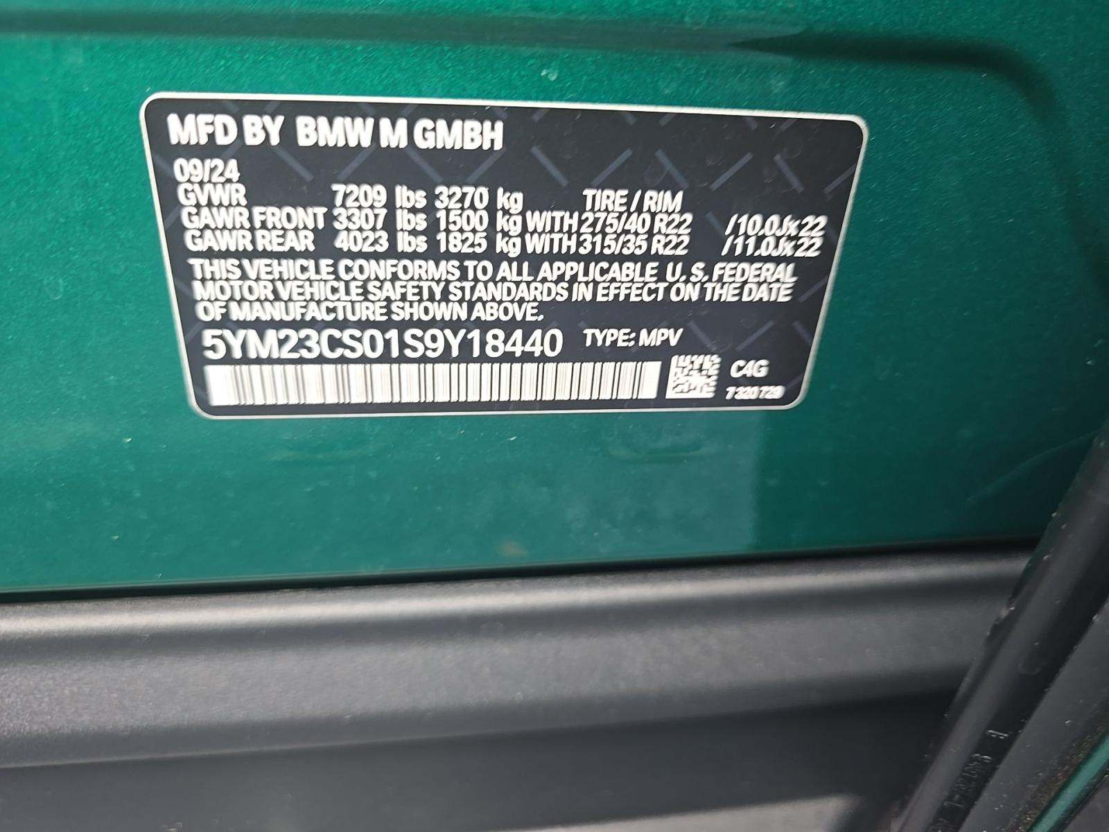 2025 BMW XM Base AWD