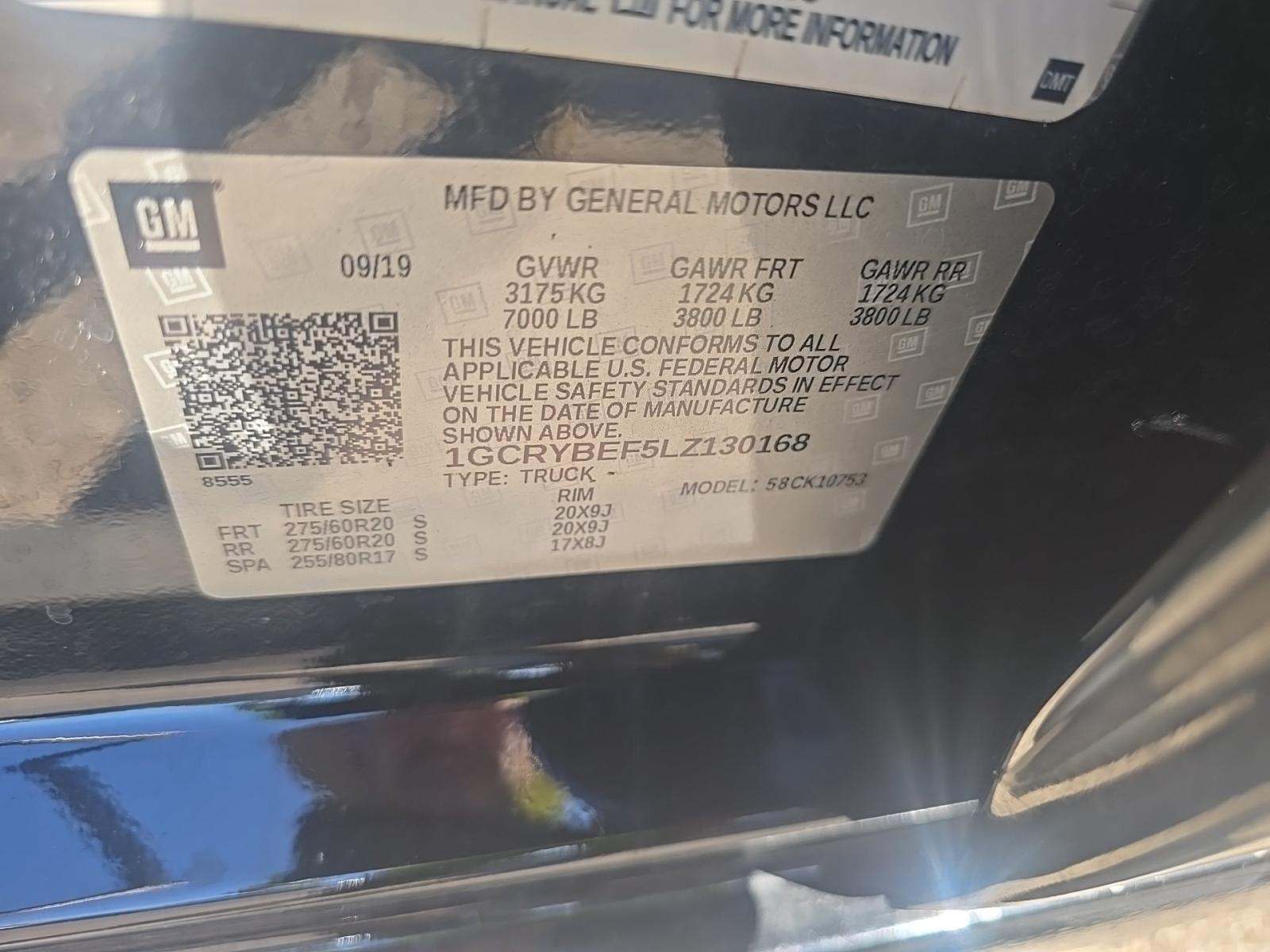 2020 Chevrolet Silverado 1500 Custom AWD