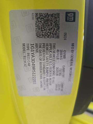 2024 Chevrolet Corvette Stingray RWD