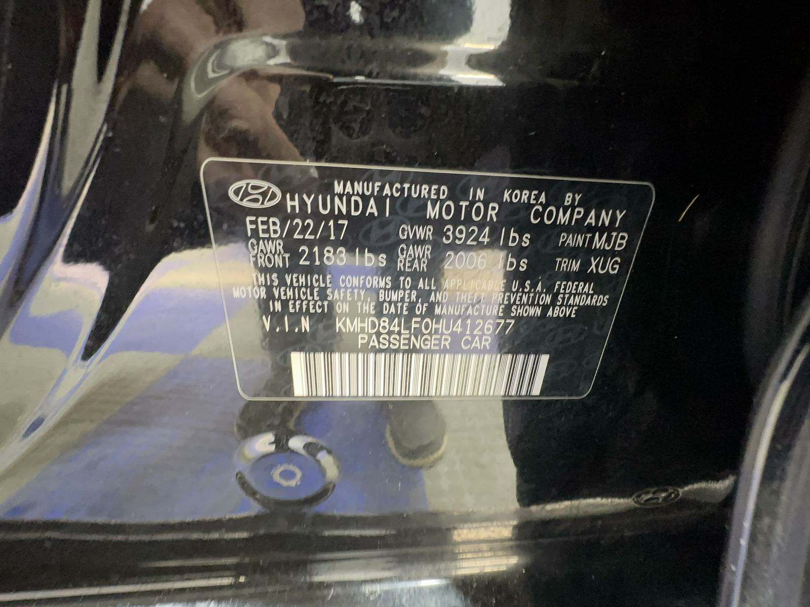 2017 Hyundai Elantra SE FWD