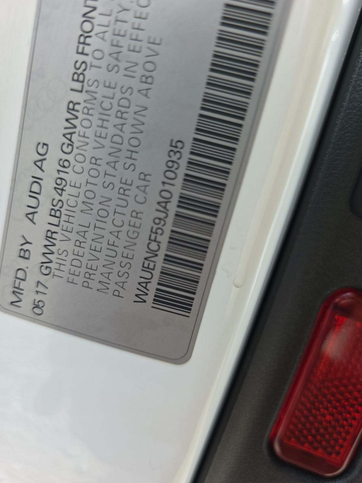 2018 Audi A5 Premium Plus AWD