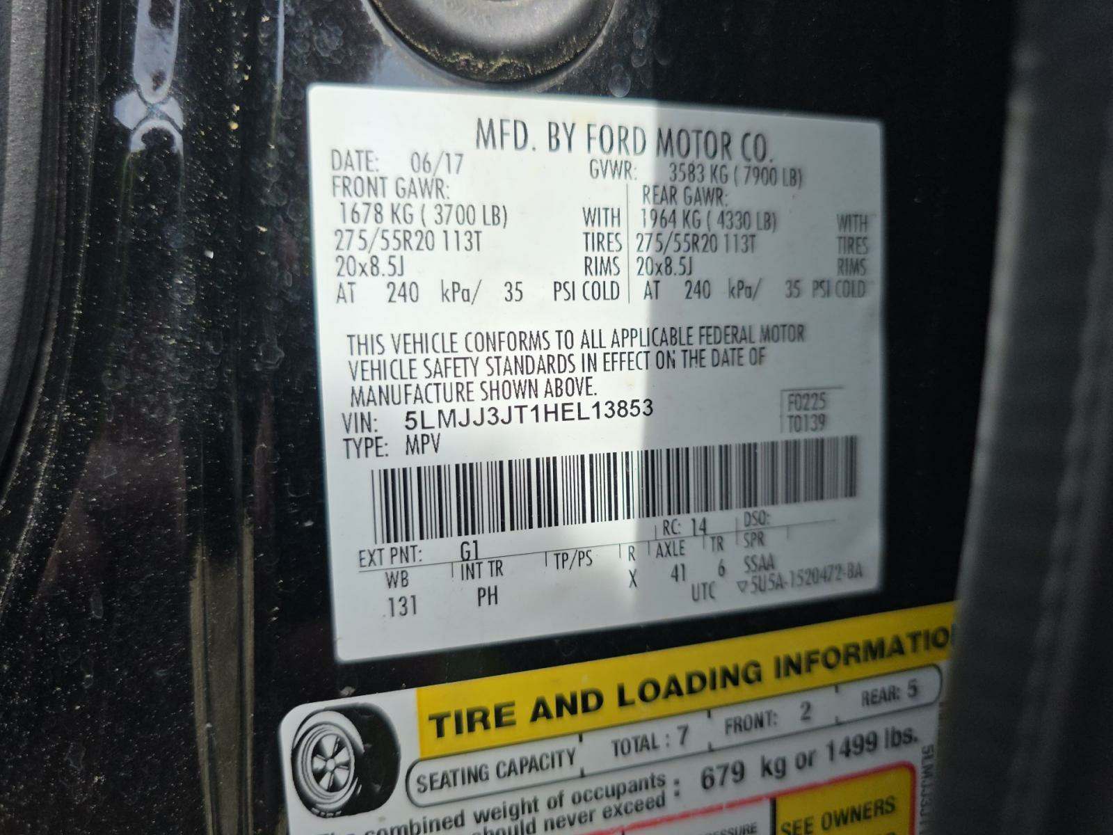 2017 Lincoln Navigator L Select AWD