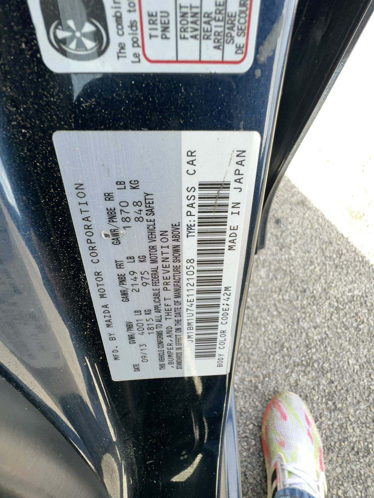 2014 MAZDA MAZDA3 i Sport FWD