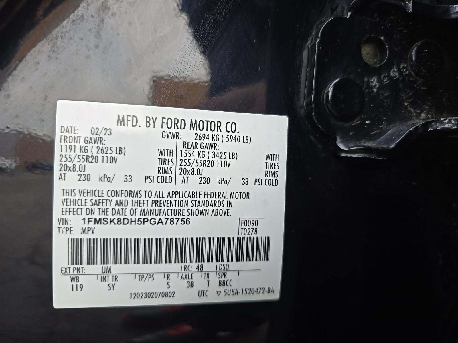 2023 Ford Explorer XLT AWD