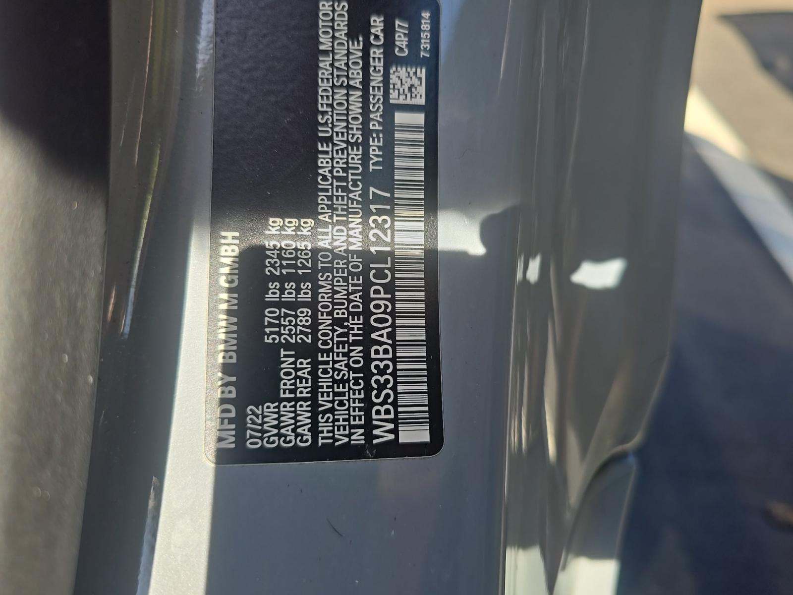 2023 BMW M4 Competition xDrive AWD