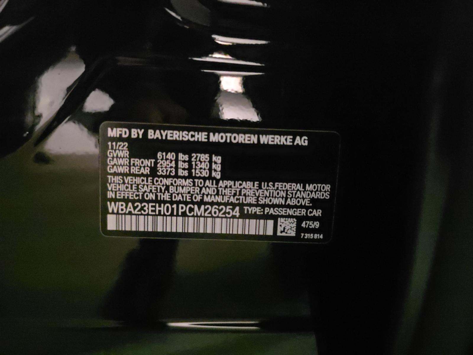 2023 BMW 7 Series 740i RWD