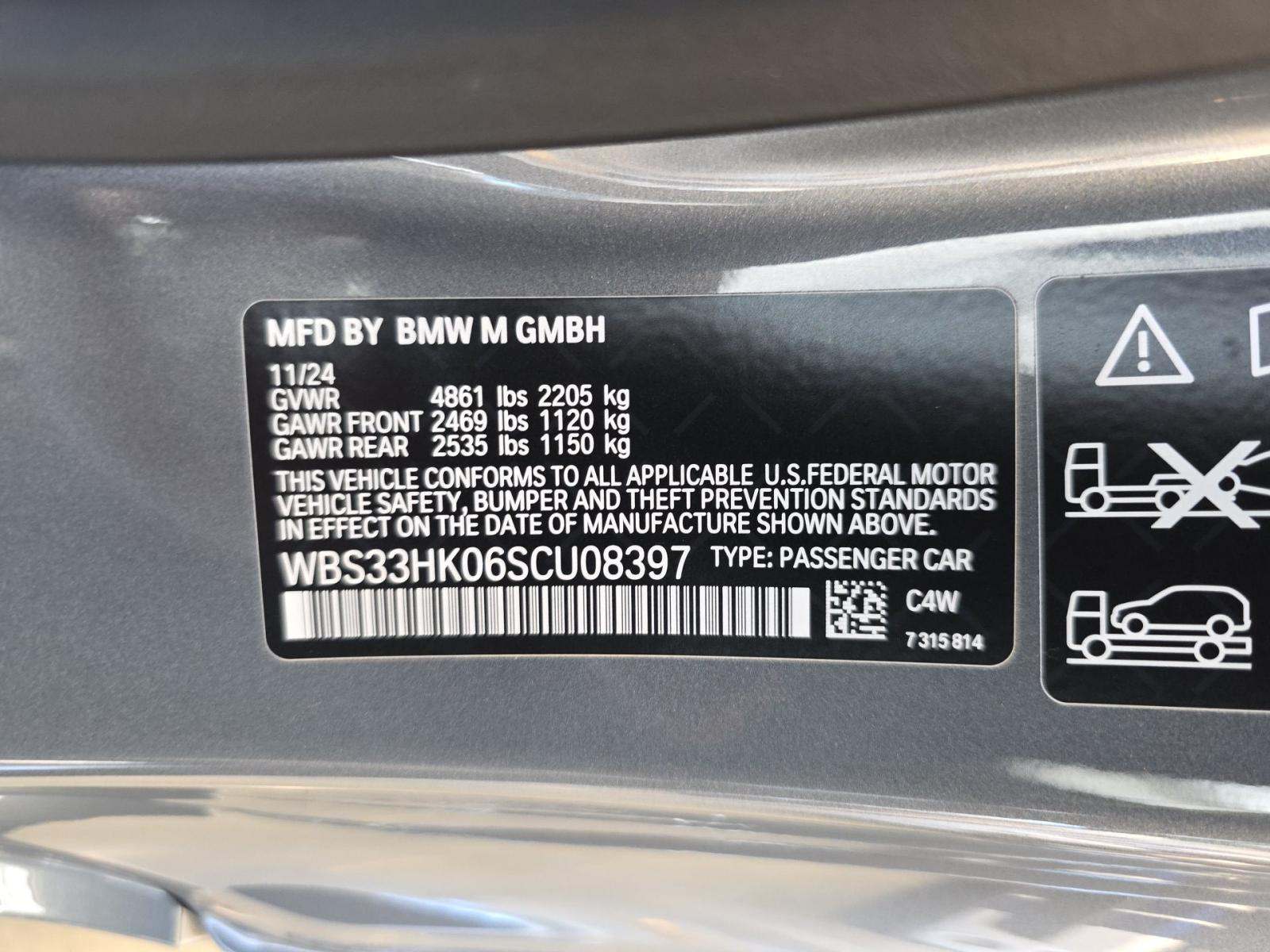 2025 BMW M4 Competition xDrive AWD