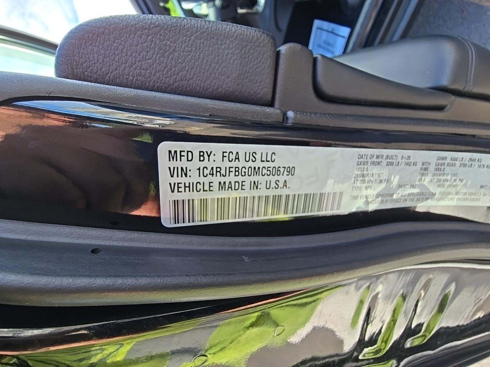 2021 Jeep Grand Cherokee Limited AWD