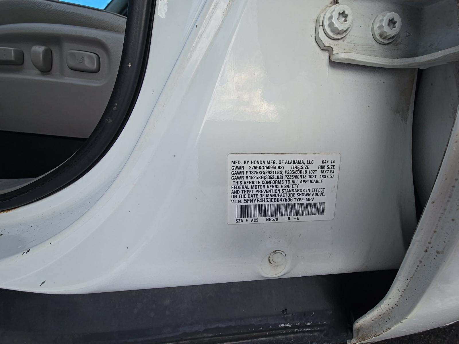 2014 Honda Pilot EX-L AWD