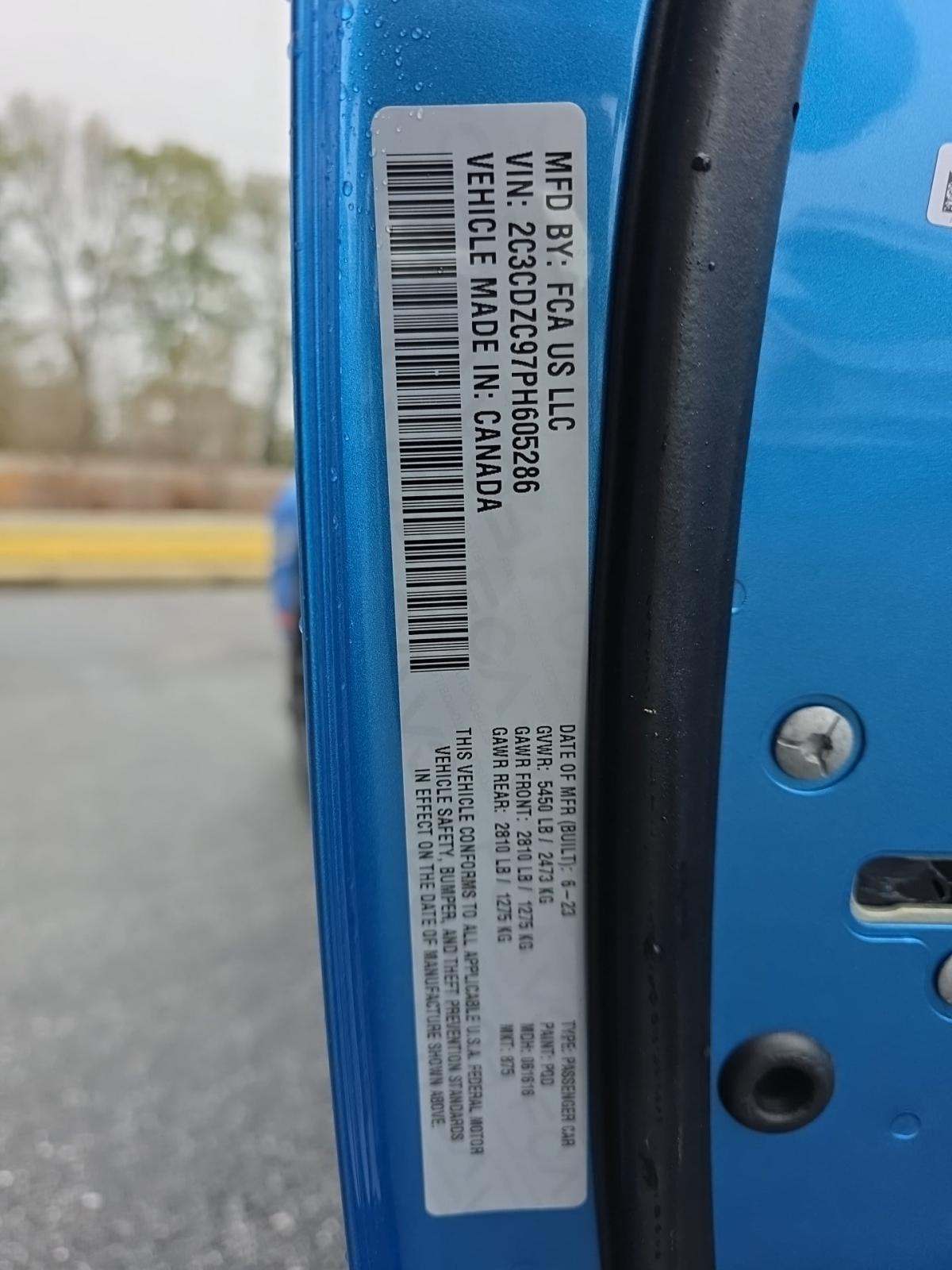 2023 Dodge Challenger SRT Hellcat Jailbreak RWD