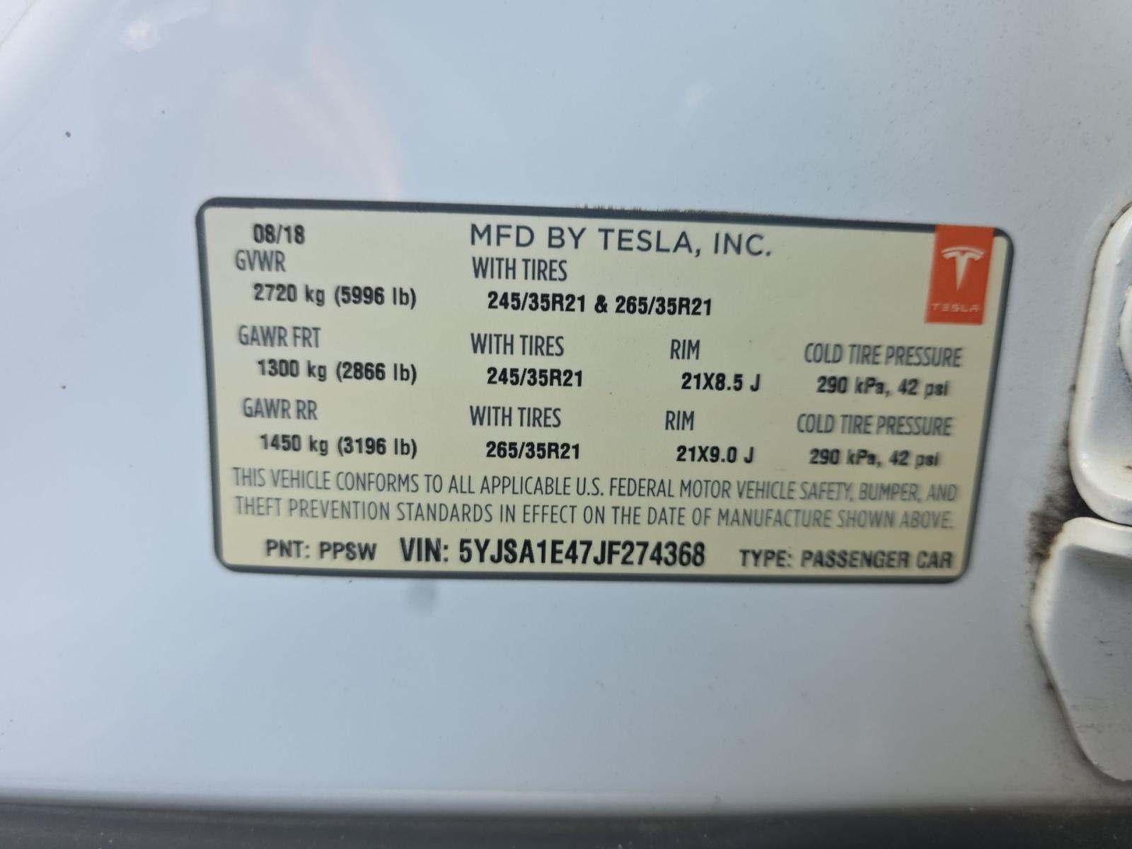TESLA MODEL S - 5
