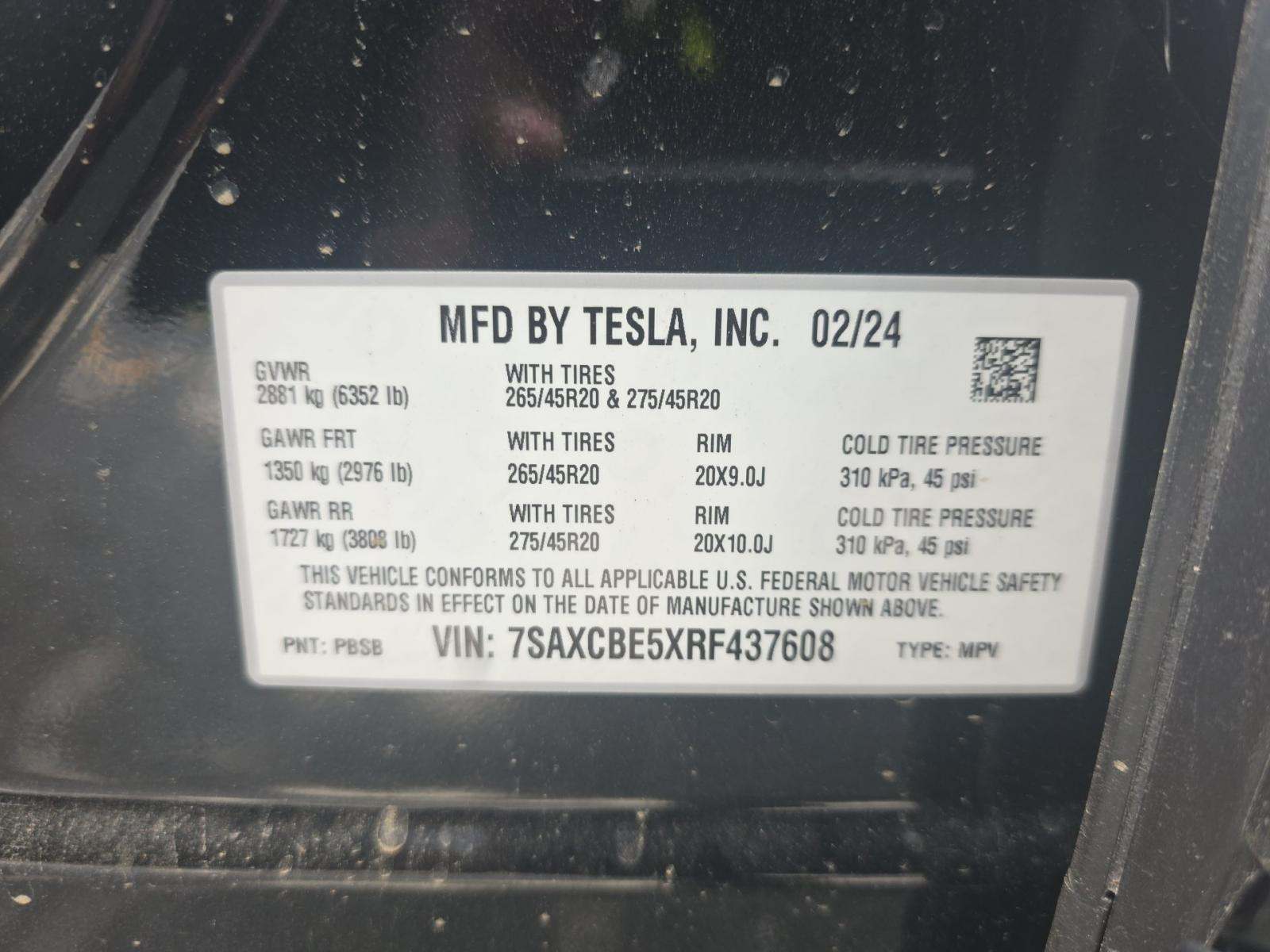 TESLA MODEL X - 5