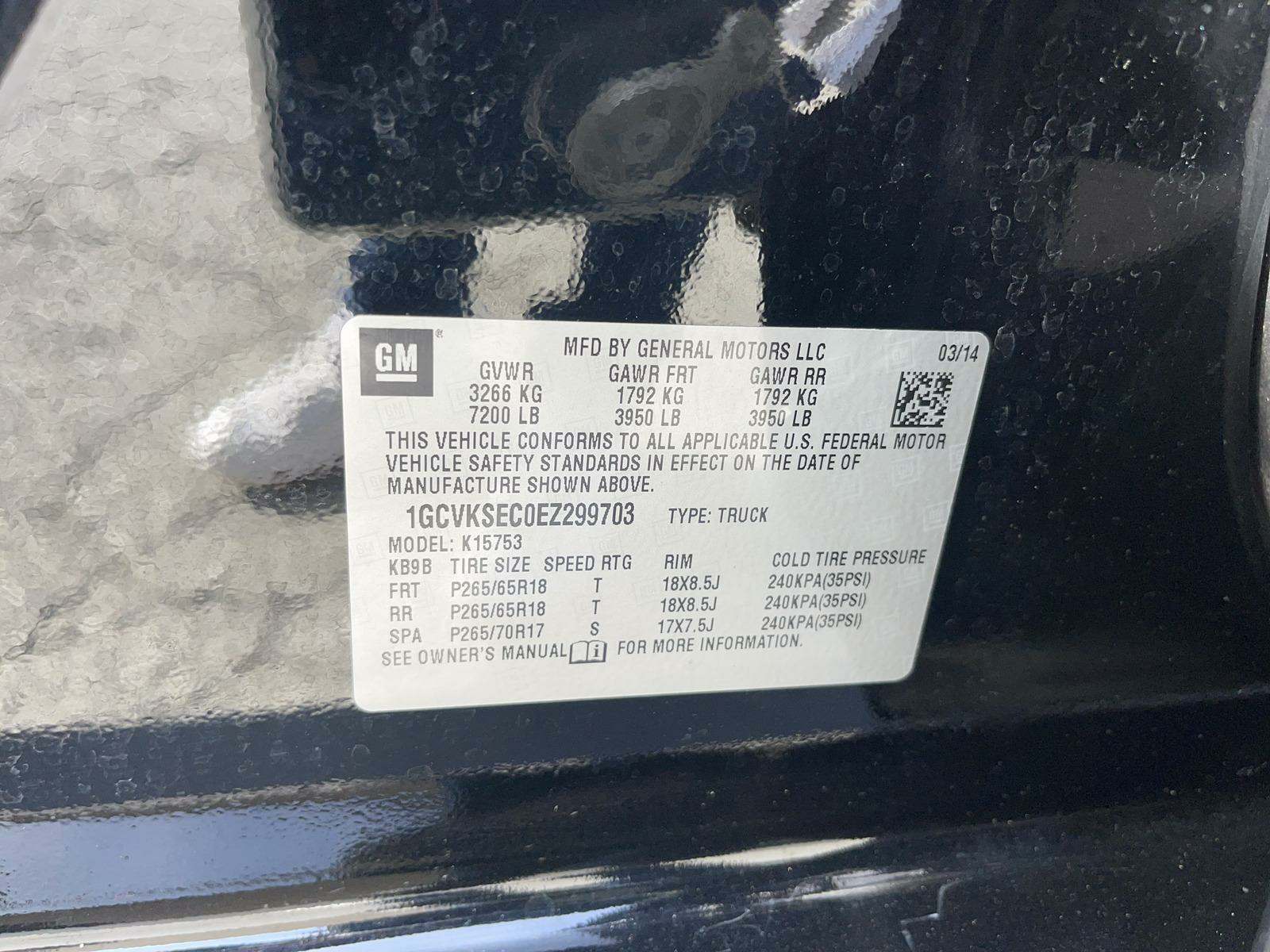 2014 Chevrolet Silverado 1500 LTZ AWD