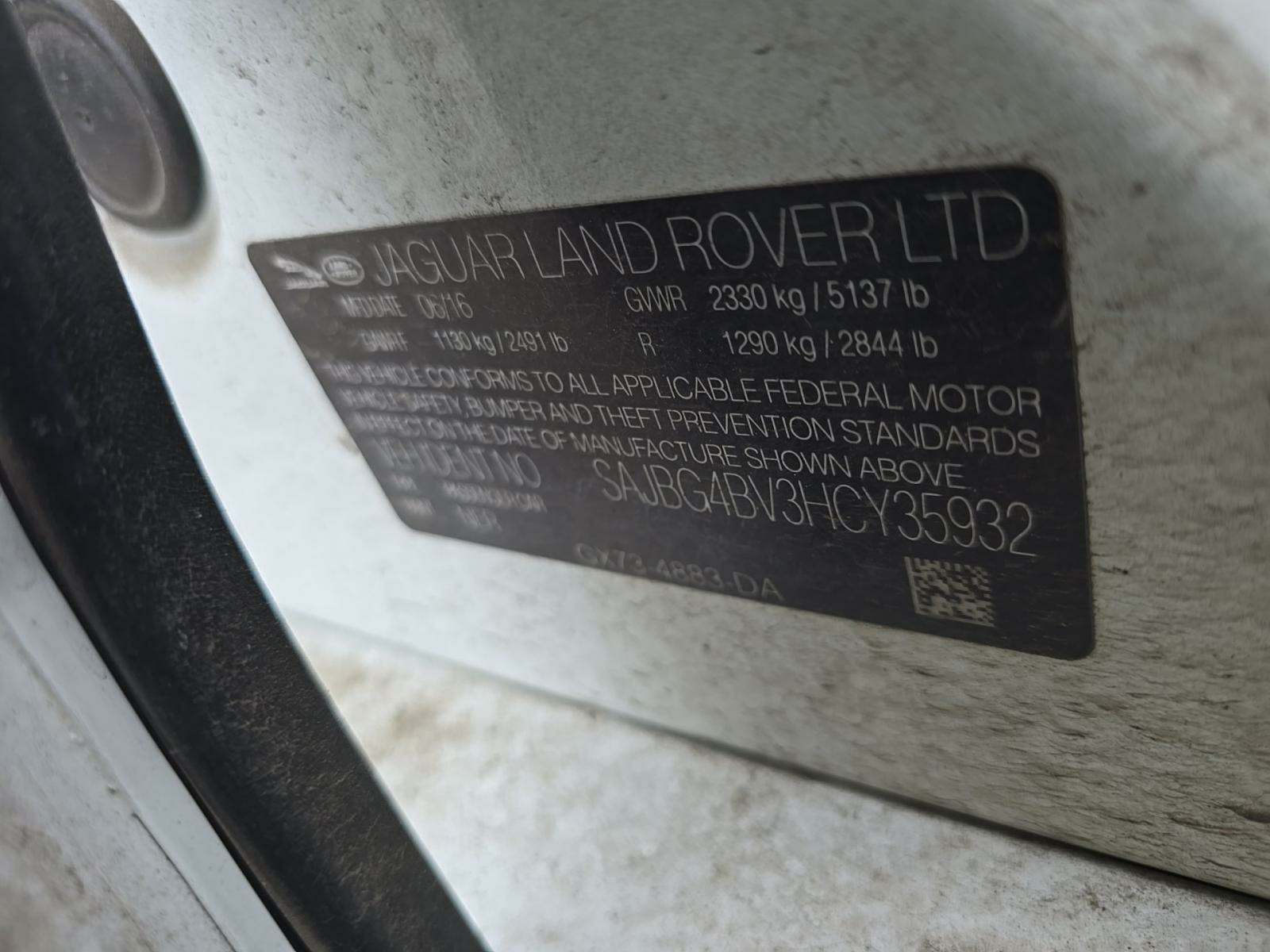 2017 Jaguar XF S RWD