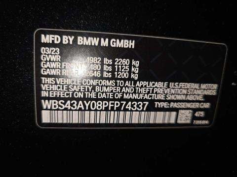 2023 BMW M3 Competition xDrive AWD