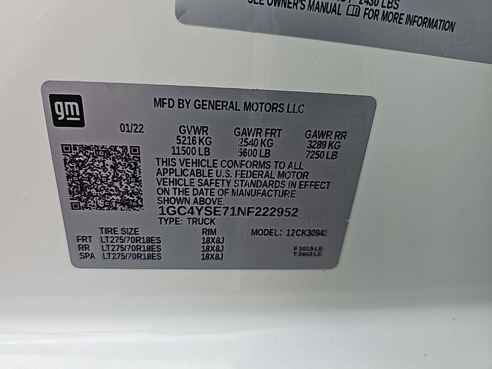 2022 Chevrolet Silverado 3500HD Work Truck AWD