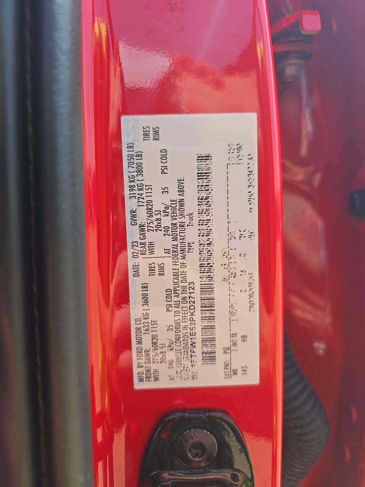 2023 Ford F-150 Lariat AWD