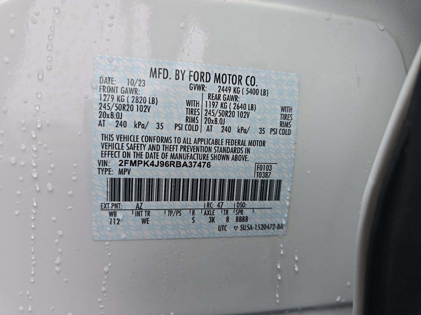 2024 Ford Edge ST-Line AWD