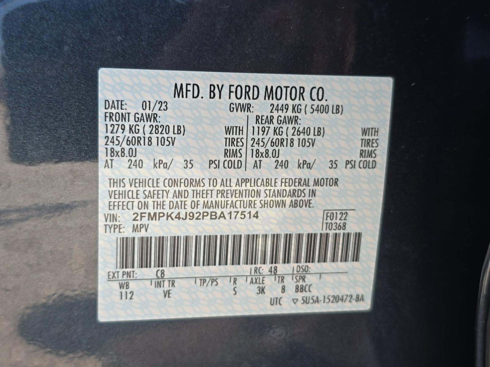 2023 Ford Edge SEL AWD