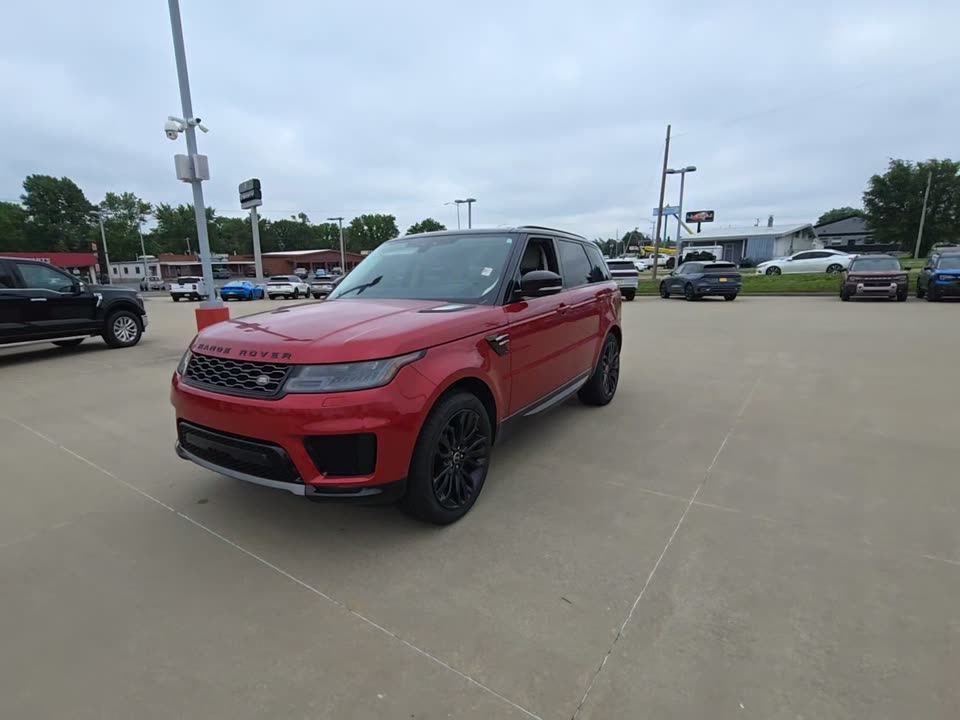 2019 Land Rover Range Rover Sport HSE AWD