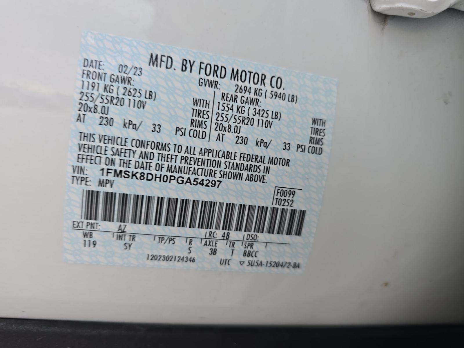 2023 Ford Explorer XLT AWD