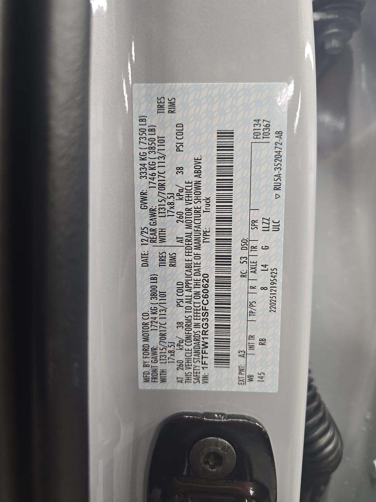 2025 Ford F-150 Raptor AWD