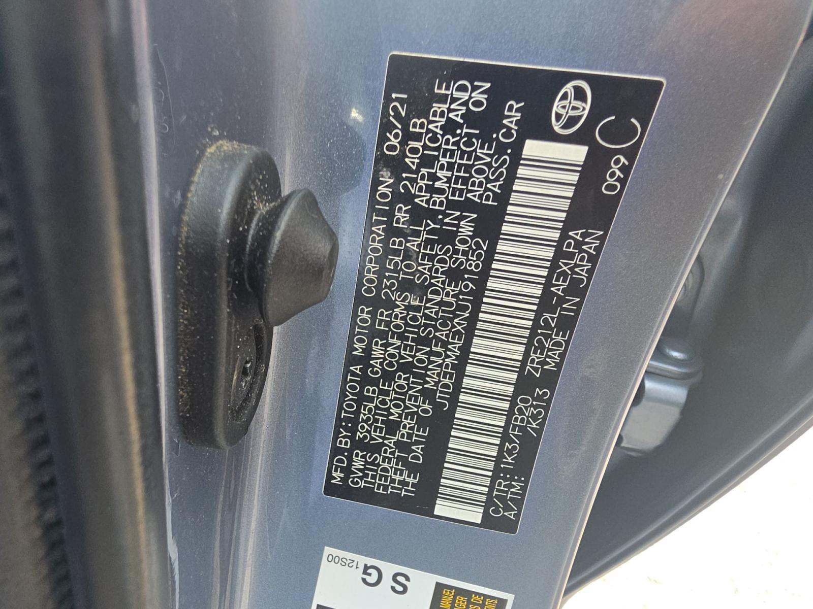 2022 Toyota Corolla LE FWD