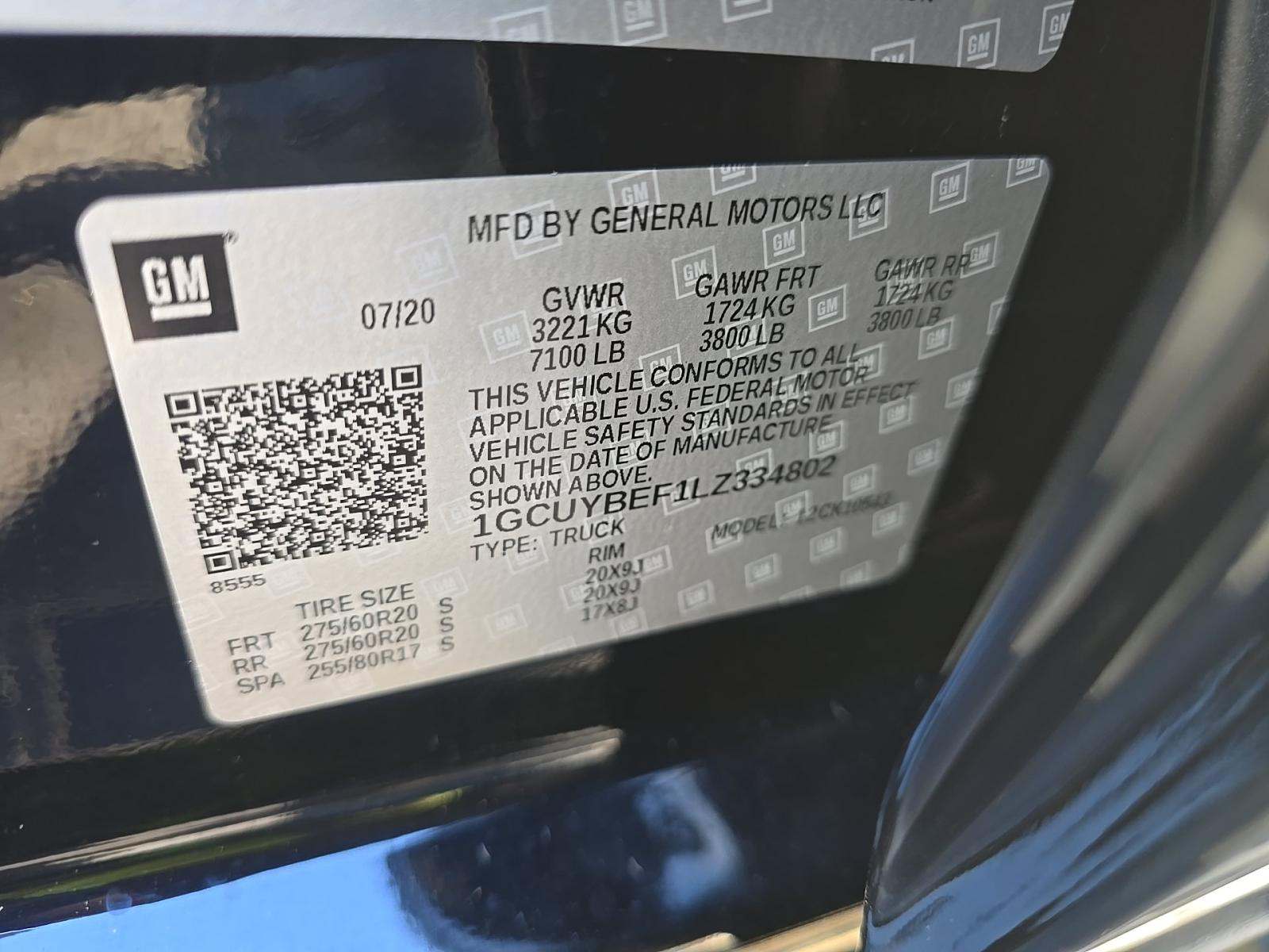 2020 Chevrolet Silverado 1500 Custom AWD