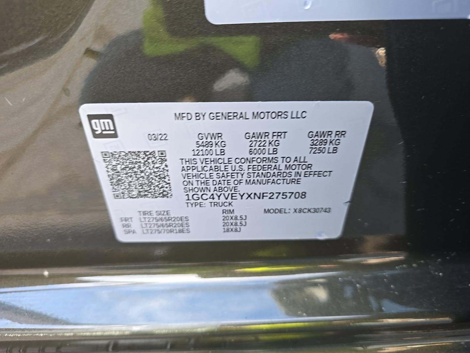 2022 Chevrolet Silverado 3500HD High Country AWD