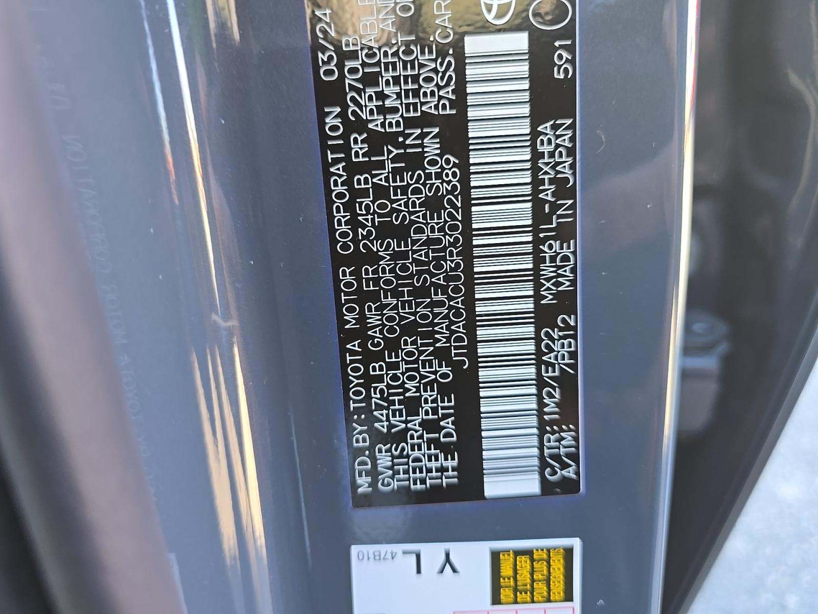 2024 Toyota Prius Prime XSE Premium FWD