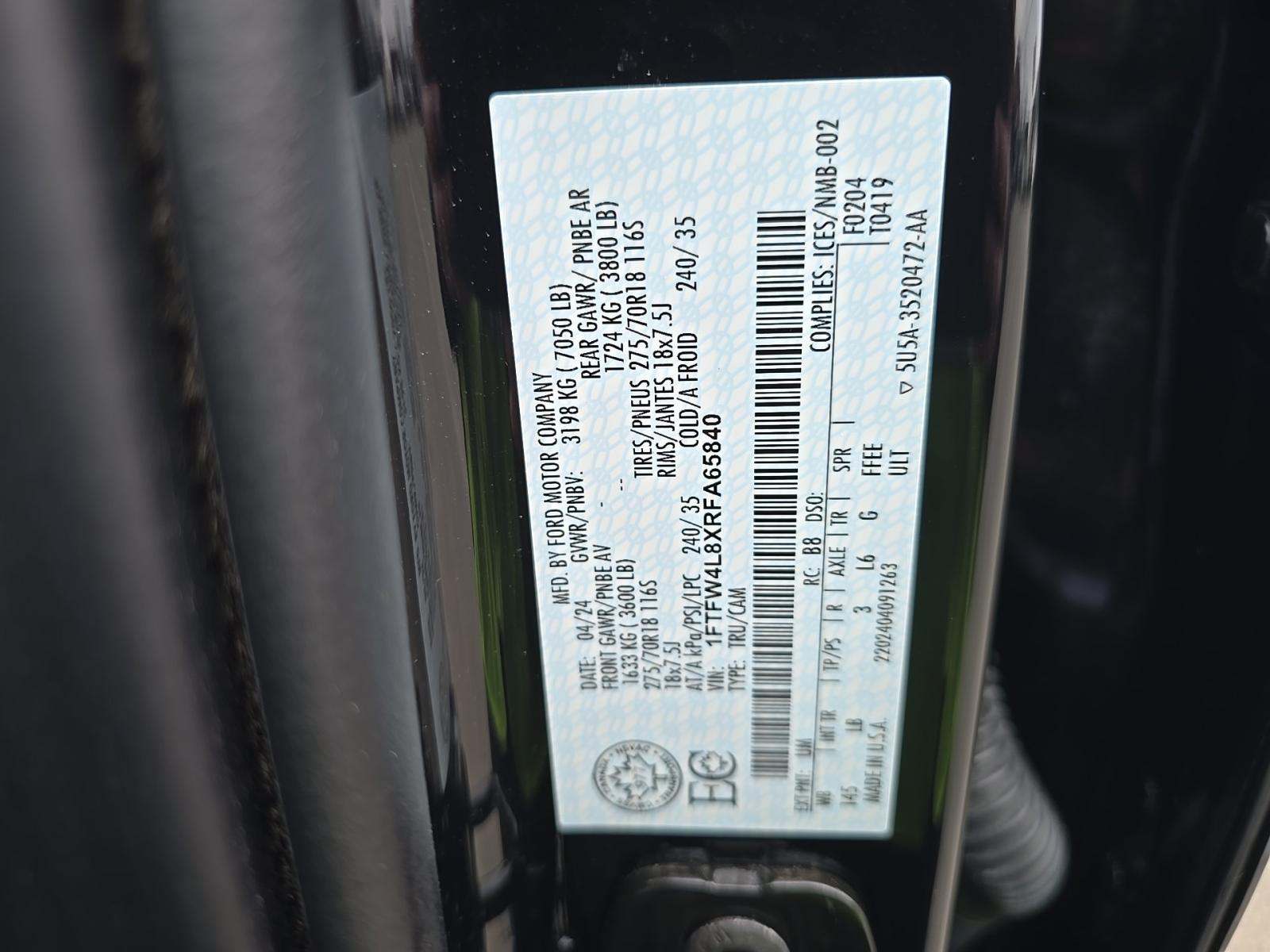 2024 Ford F-150 Tremor AWD