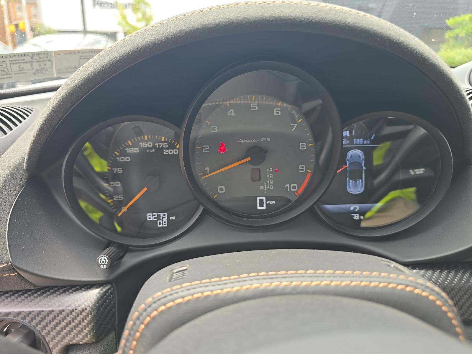 2024 Porsche 718 Spyder RS RWD