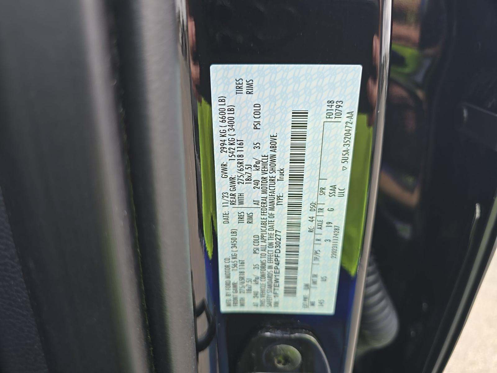 2023 Ford F-150 XLT AWD