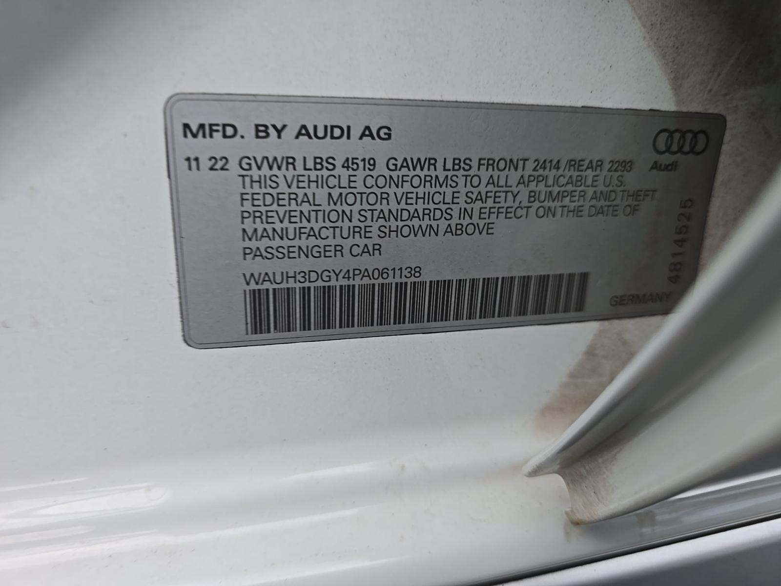 2023 Audi S3 Premium Plus AWD