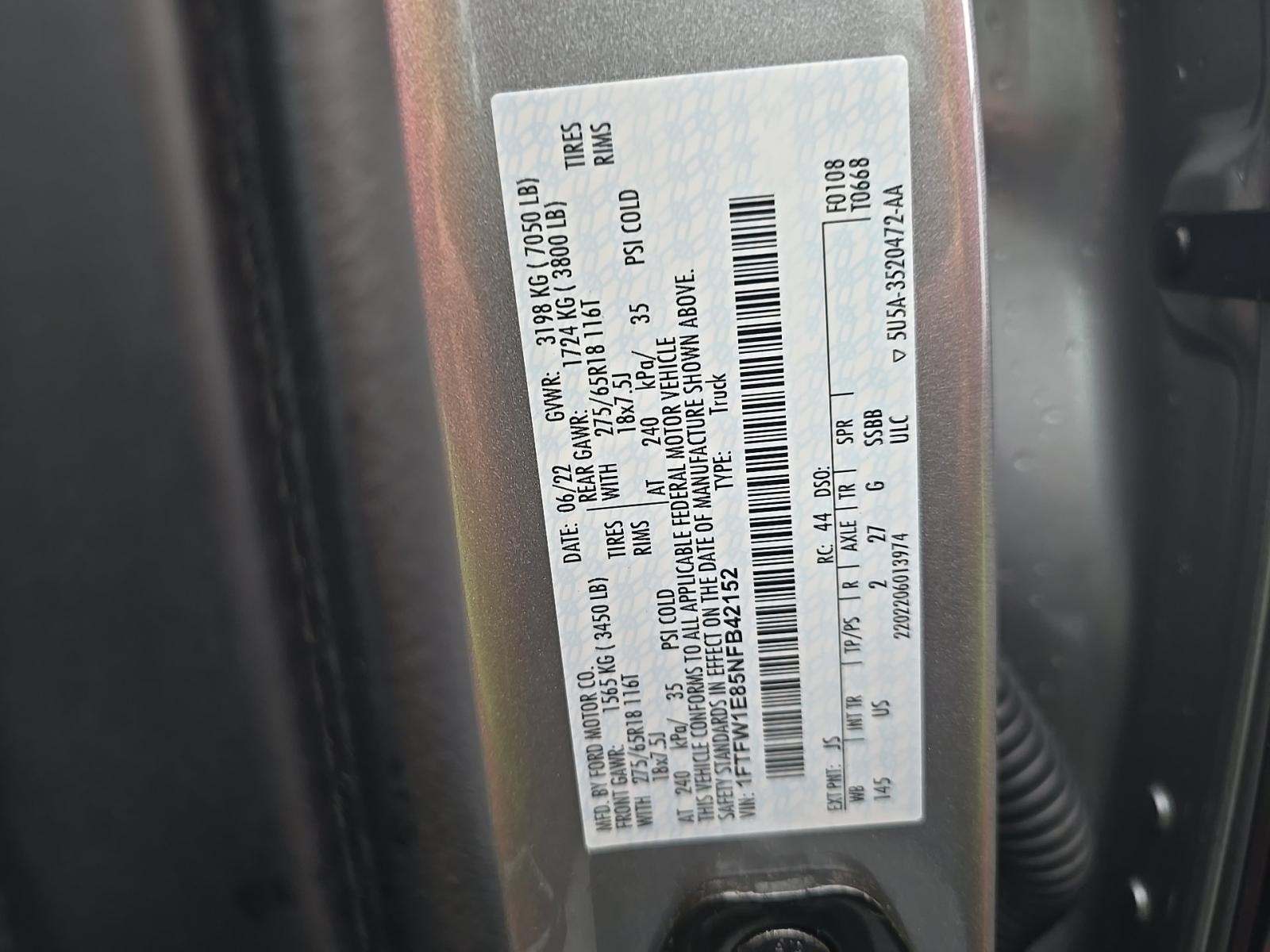 2022 Ford F-150 XLT AWD