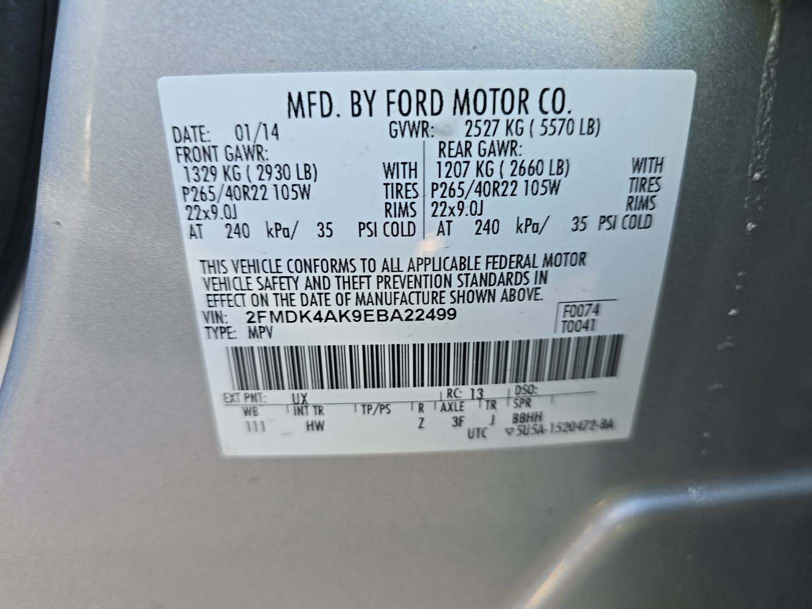 2014 Ford Edge Sport AWD