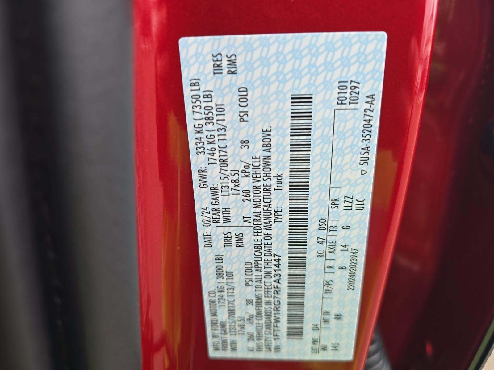 2024 Ford F-150 Raptor AWD