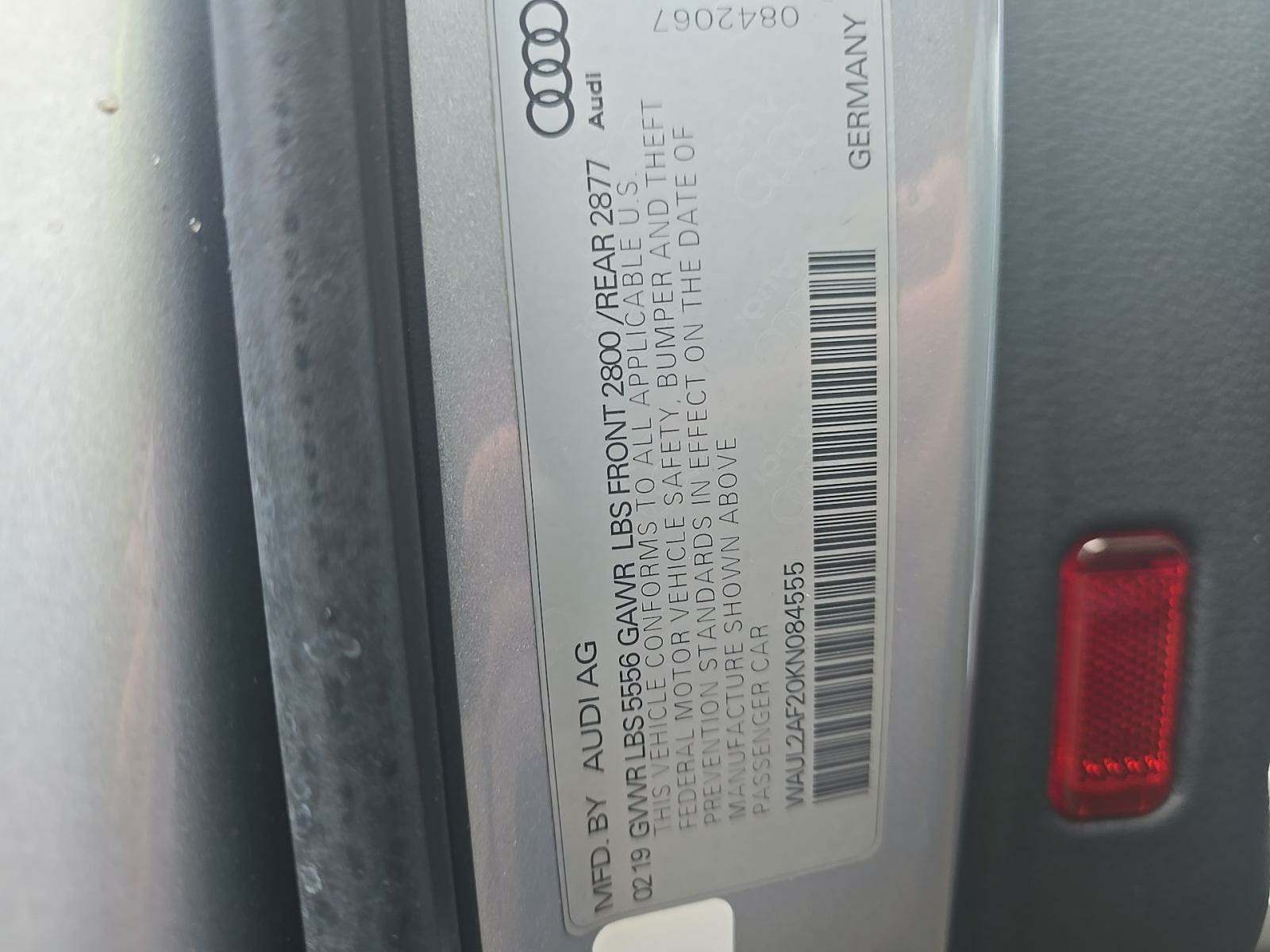 2019 Audi A6 3.0T Premium Plus AWD