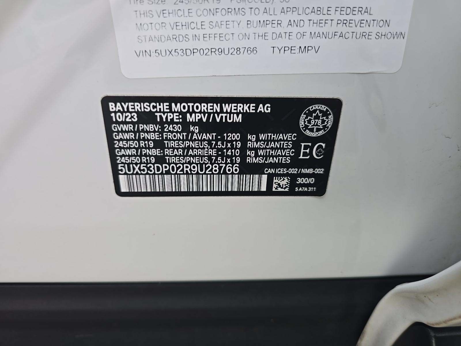 2024 BMW X3 xDrive30i AWD