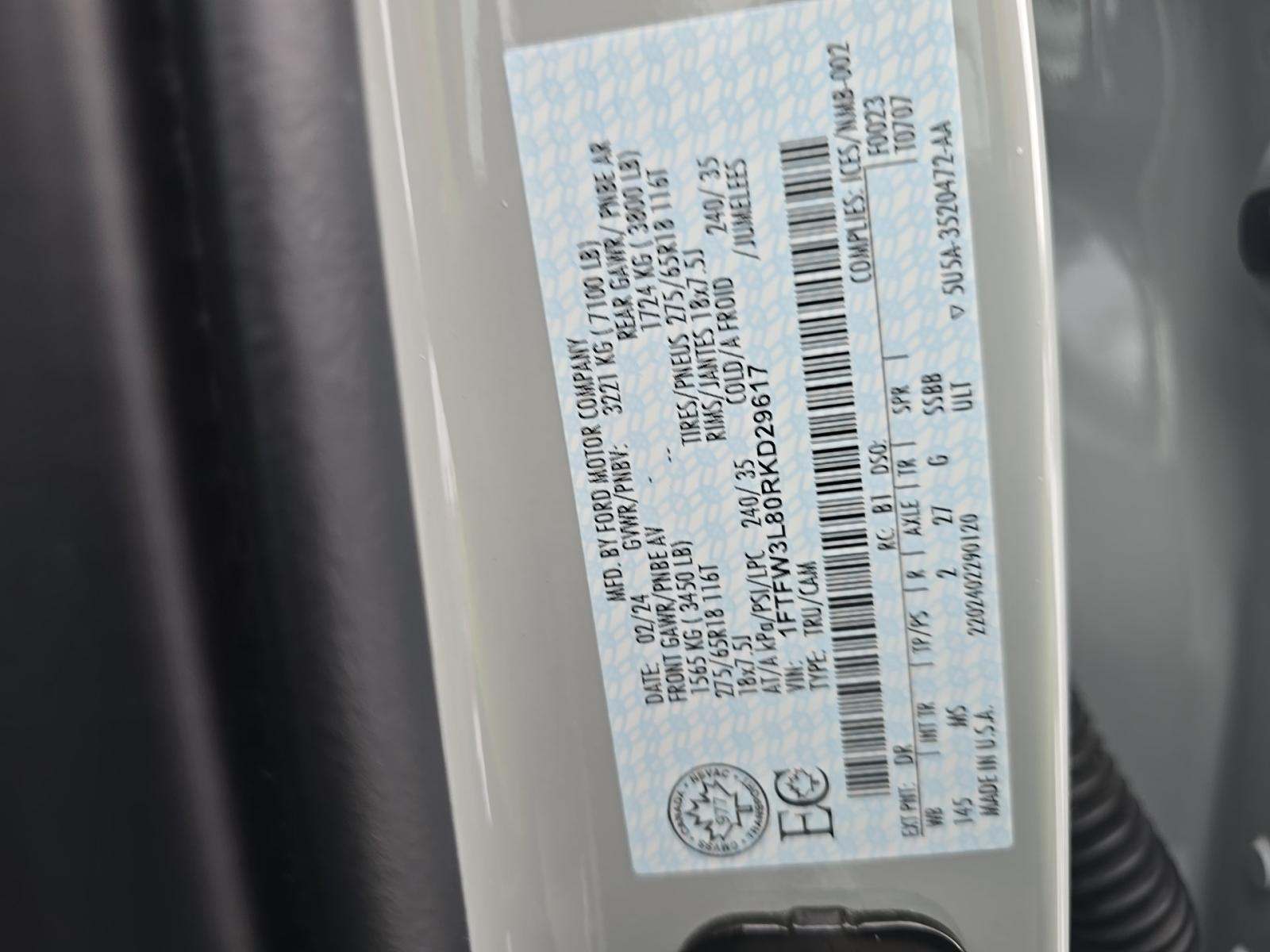 2024 Ford F-150 XLT AWD