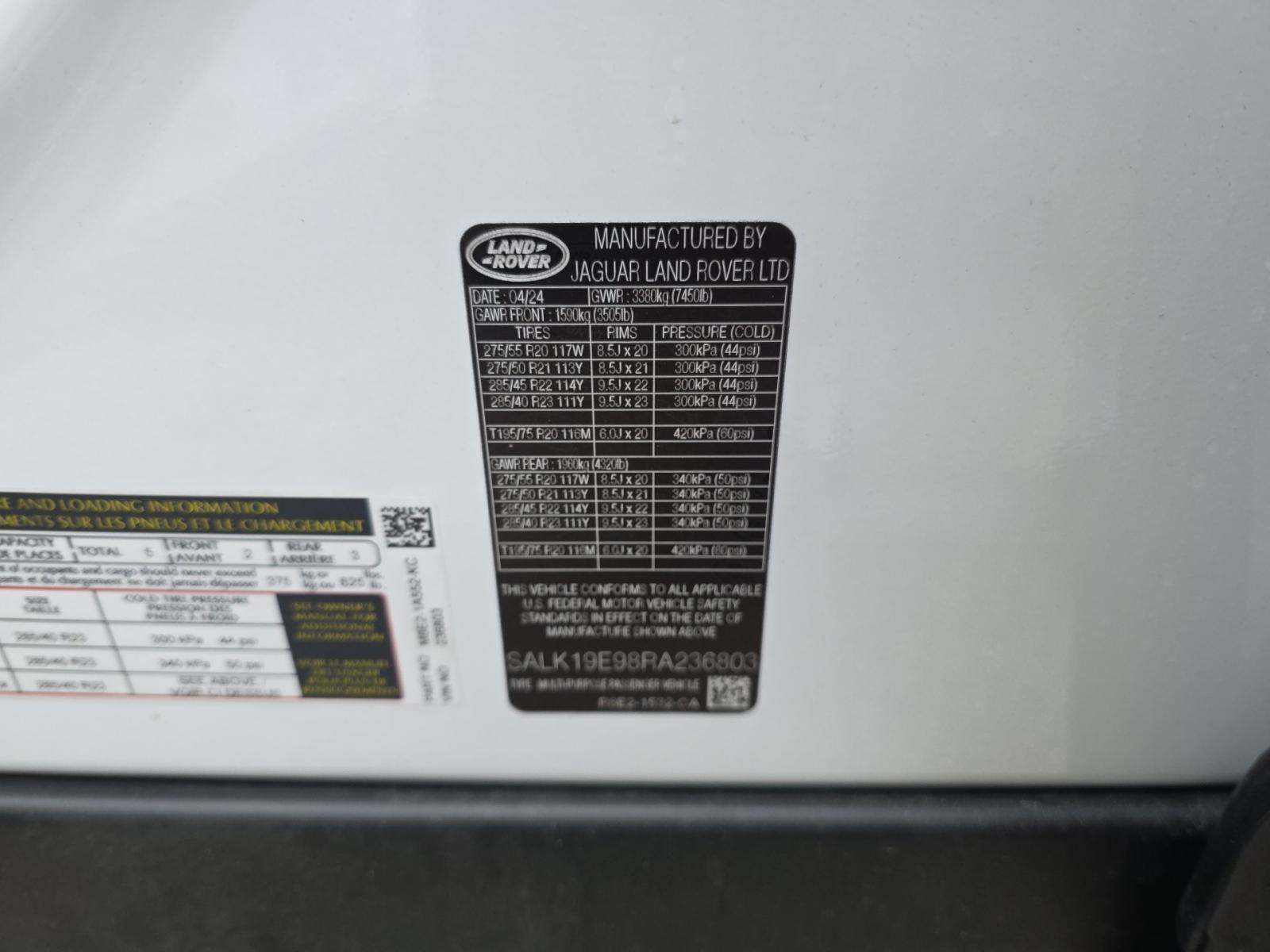 2024 Land Rover Range Rover Autobiography AWD