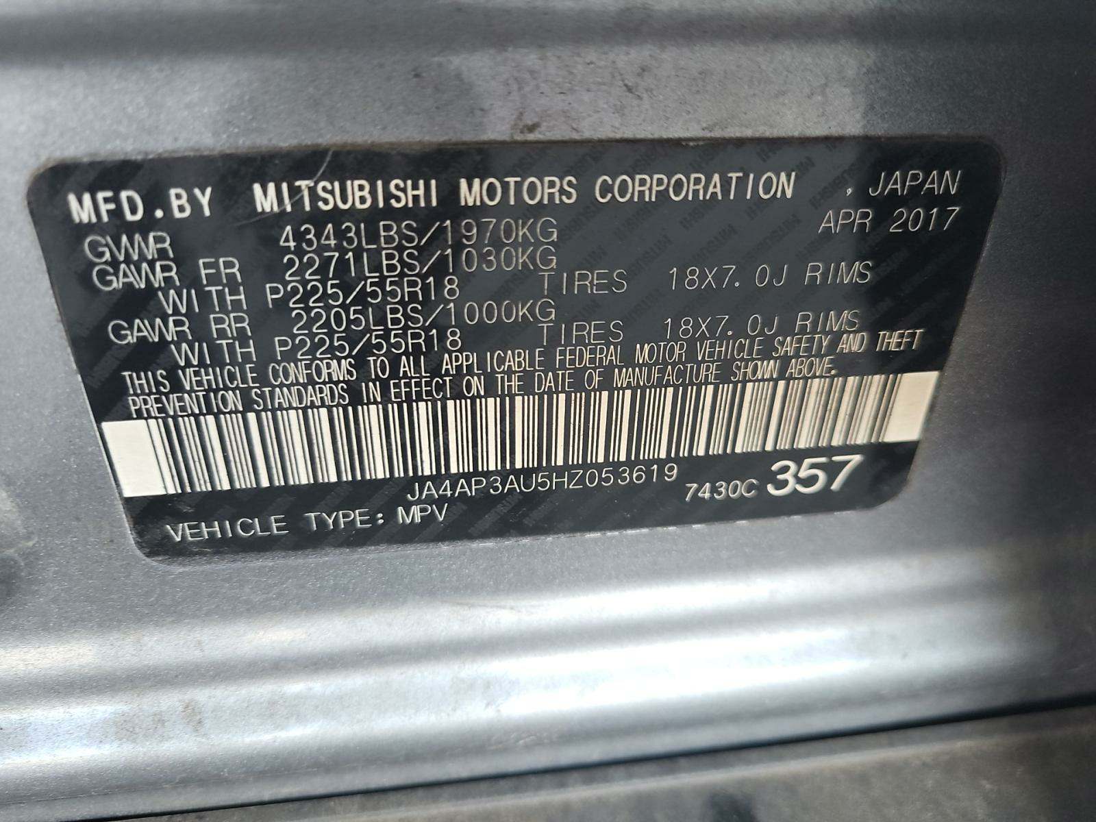 2017 Mitsubishi Outlander Sport LE FWD