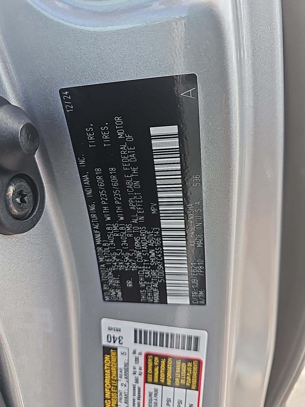 2025 Toyota Sienna XSE AWD
