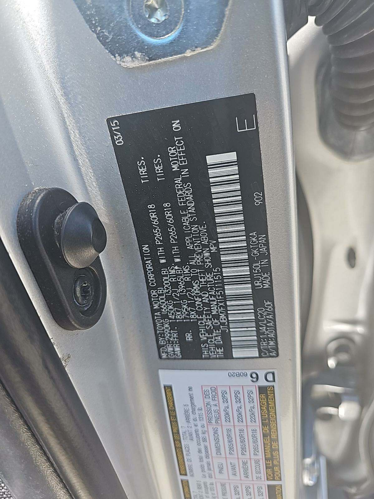 2015 Lexus GX GX 460 AWD