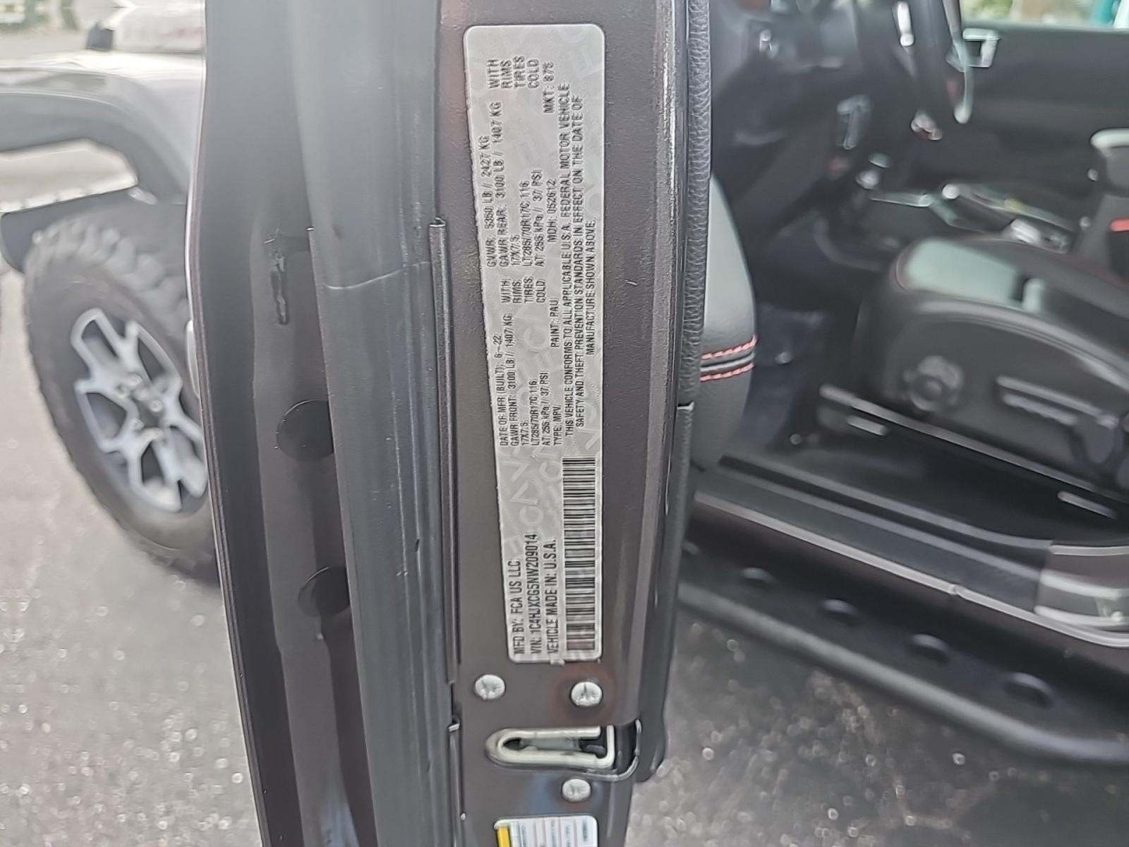 2022 Jeep Wrangler Rubicon AWD