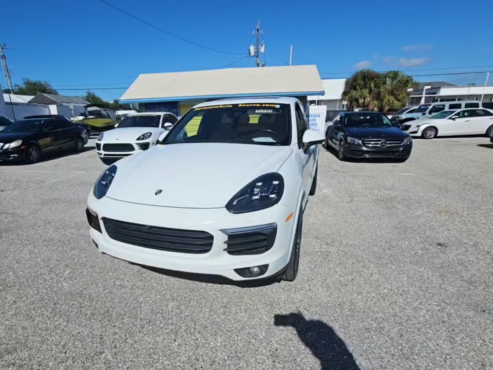 2018 Porsche Cayenne Platinum Edition