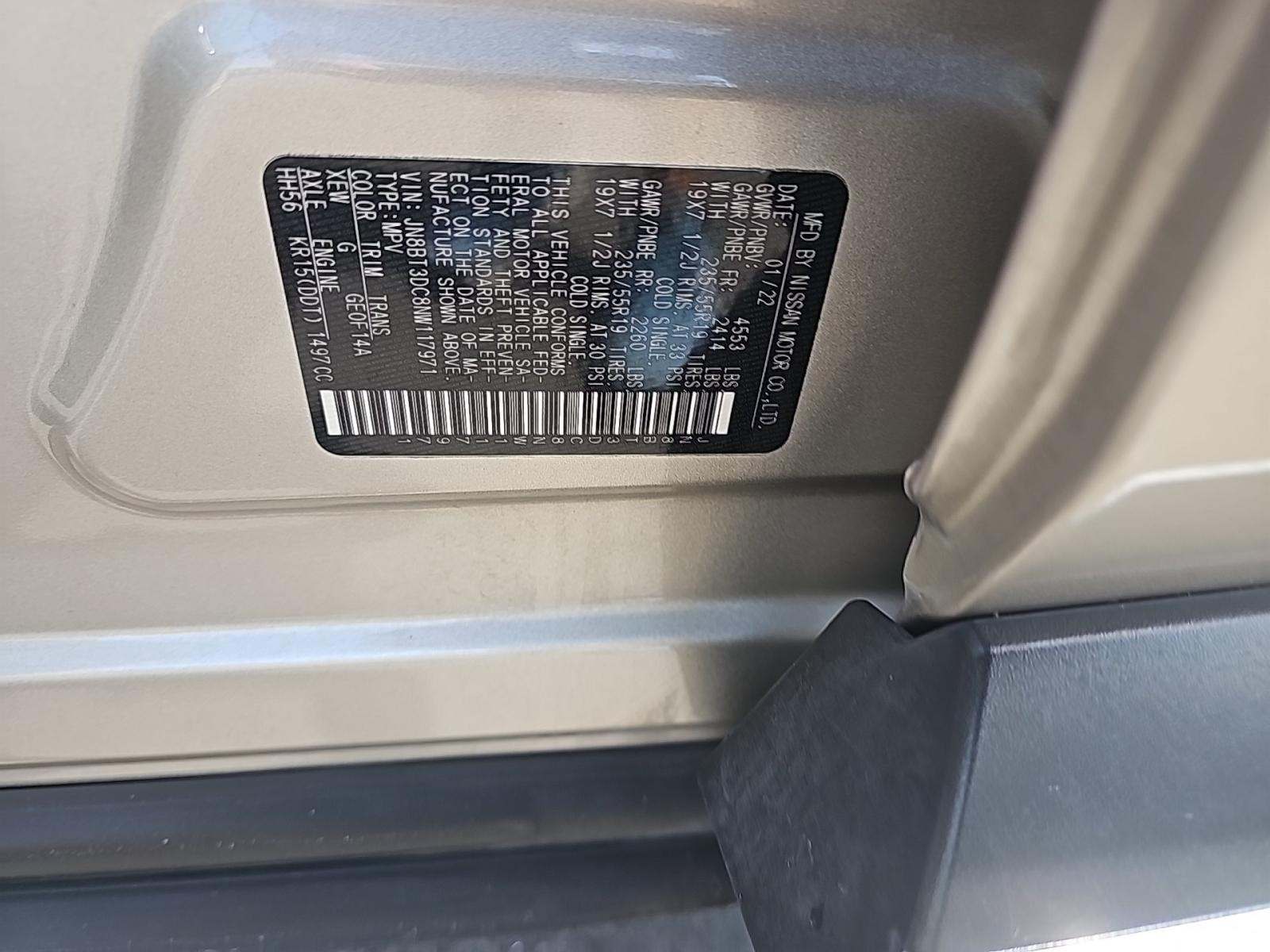 2022 Nissan Rogue Platinum FWD